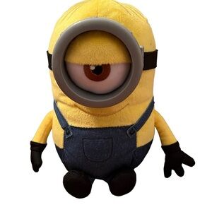 Illumination Minions Movie Plush Stuffed Animal Toy Yellow Blue‎ 8 inch